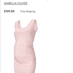 Isabella Oliver maternity dress- repost